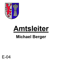 Amtsleiter - Michael Berger